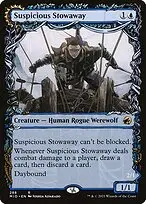 Suspicious Stowaway // Seafaring Werewolf — Innistrad: Midnight Hunt