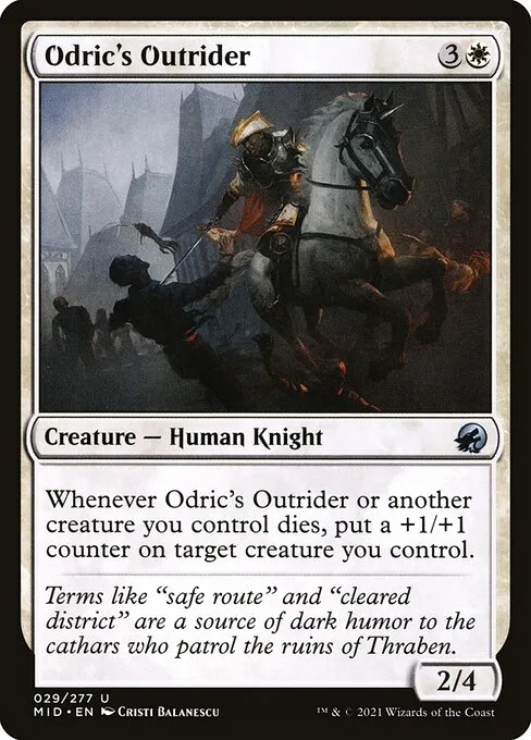 Odric's Outrider — Innistrad: Midnight Hunt