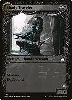 Shady Traveler // Stalking Predator — Innistrad: Midnight Hunt