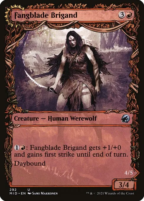 Fangblade Brigand // Fangblade Eviscerator — Innistrad: Midnight Hunt