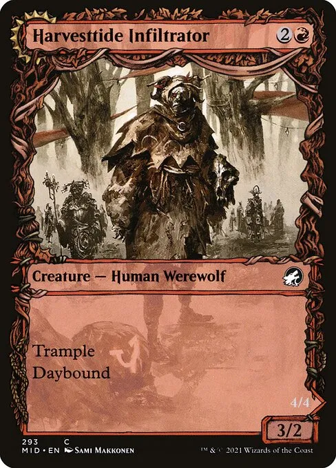 Harvesttide Infiltrator // Harvesttide Assailant — Innistrad: Midnight Hunt