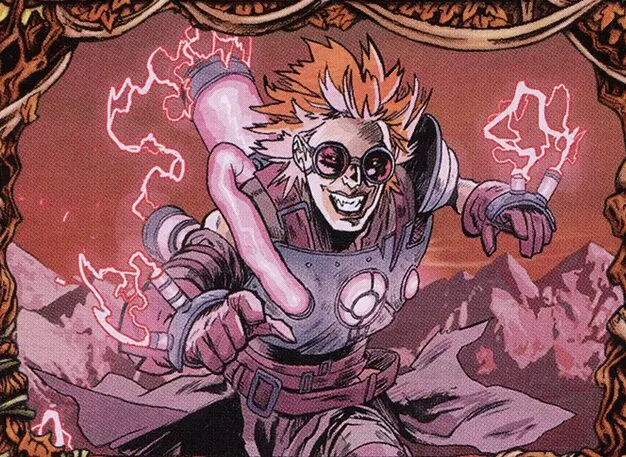 Art detail — Reckless Stormseeker // Storm-Charged Slasher