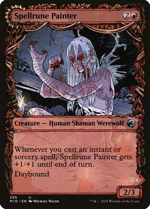 Spellrune Painter // Spellrune Howler — Innistrad: Midnight Hunt