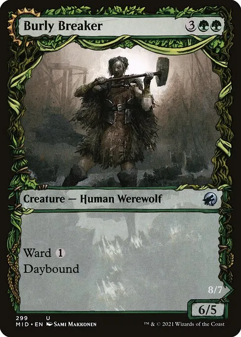 Burly Breaker // Dire-Strain Demolisher — Innistrad: Midnight Hunt