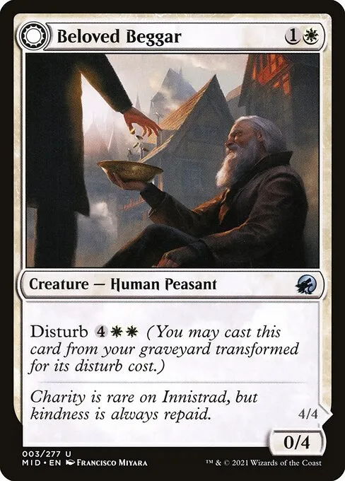 Beloved Beggar // Generous Soul — Innistrad: Midnight Hunt