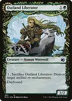 Outland Liberator // Frenzied Trapbreaker — Innistrad: Midnight Hunt