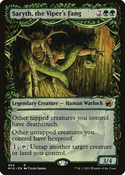 Saryth, the Viper's Fang — Innistrad: Midnight Hunt