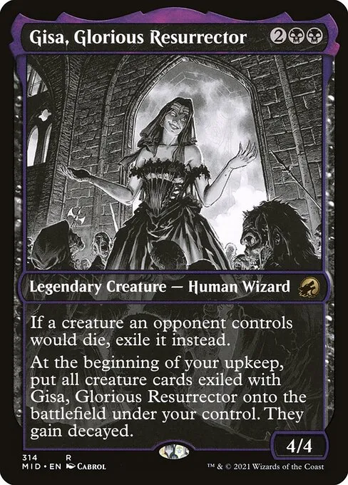 Gisa, Glorious Resurrector — Innistrad: Midnight Hunt