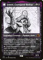 Jerren, Corrupted Bishop // Ormendahl, the Corrupter — Innistrad: Midnight Hunt