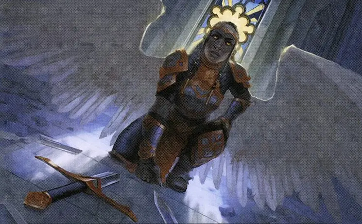 Art detail — Enduring Angel // Angelic Enforcer