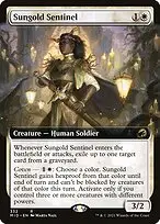 Sungold Sentinel — Innistrad: Midnight Hunt