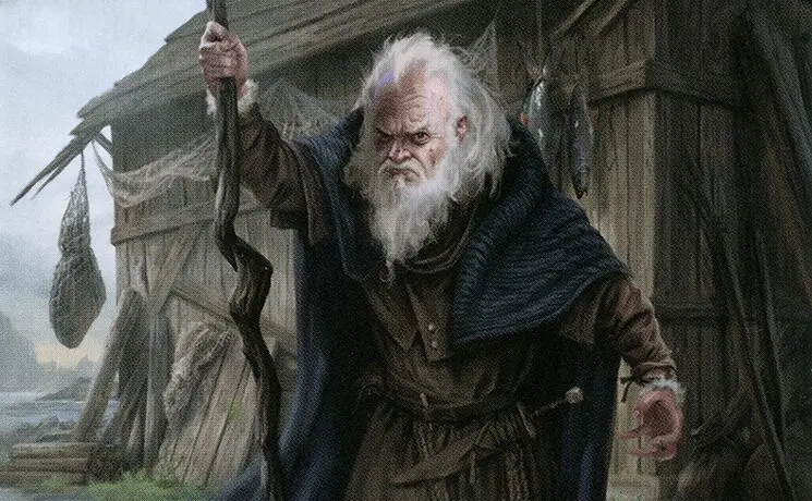 Art detail — Malevolent Hermit // Benevolent Geist