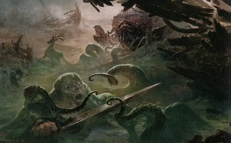 Art detail — Sludge Monster