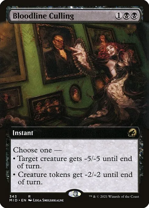 Bloodline Culling — Innistrad: Midnight Hunt