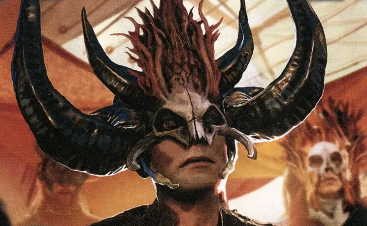 Art detail — Mask of Griselbrand