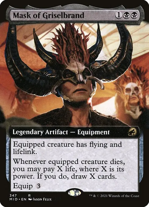 Mask of Griselbrand — Innistrad: Midnight Hunt