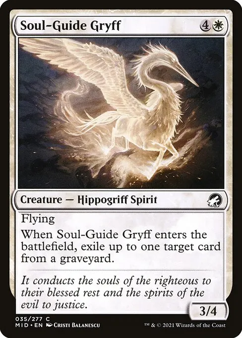 Soul-Guide Gryff — Innistrad: Midnight Hunt