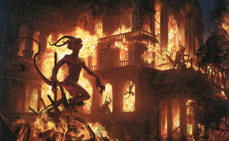 Art detail — Burn Down the House