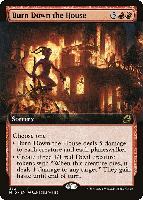Burn Down the House — Innistrad: Midnight Hunt