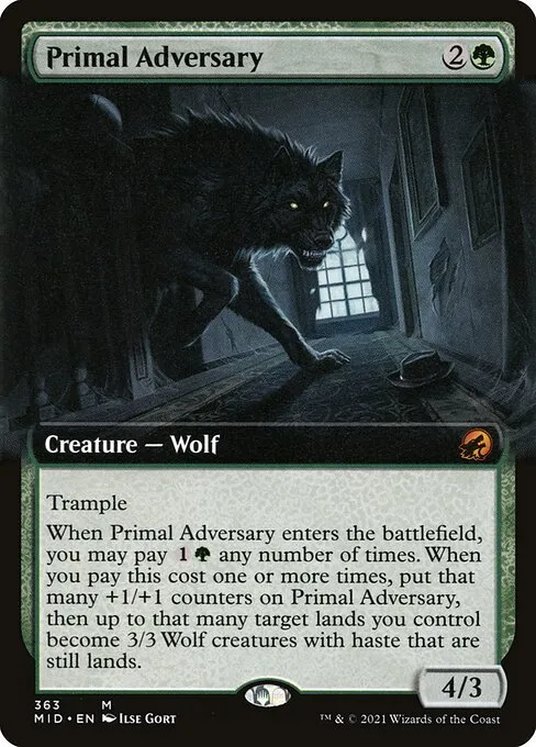 Primal Adversary — Innistrad: Midnight Hunt