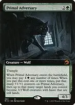 Primal Adversary — Innistrad: Midnight Hunt
