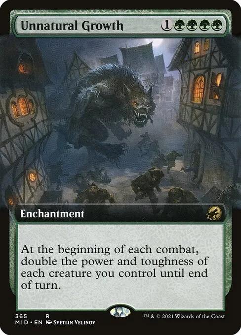 Unnatural Growth — Innistrad: Midnight Hunt