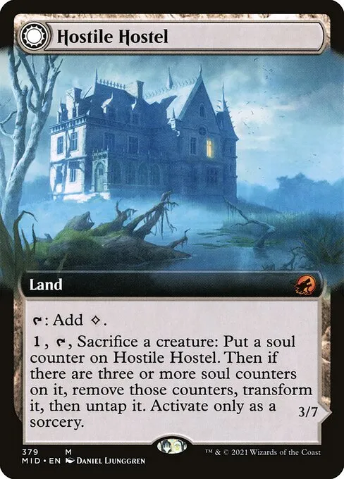 Hostile Hostel // Creeping Inn — Innistrad: Midnight Hunt