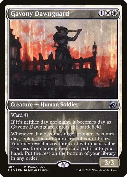 Gavony Dawnguard — Innistrad: Midnight Hunt