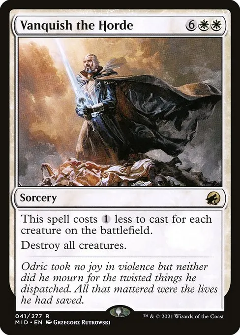 Vanquish the Horde — Innistrad: Midnight Hunt