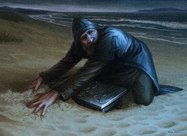 Art detail — Covetous Castaway // Ghostly Castigator