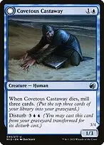 Covetous Castaway // Ghostly Castigator — Innistrad: Midnight Hunt