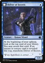 Delver of Secrets // Insectile Aberration — Innistrad: Midnight Hunt