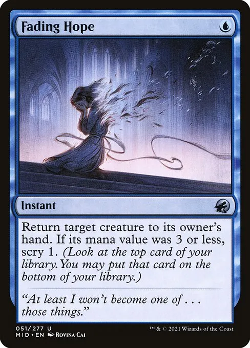 Fading Hope — Innistrad: Midnight Hunt