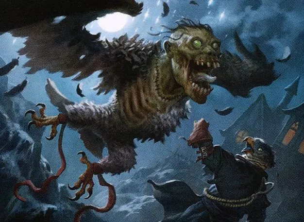 Art detail — Falcon Abomination