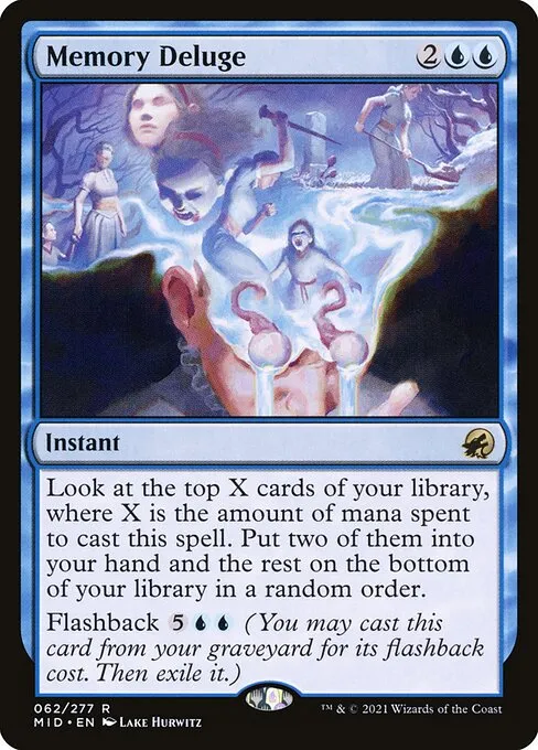 Memory Deluge — Innistrad: Midnight Hunt