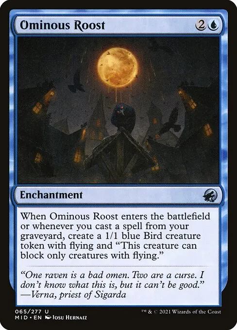 Ominous Roost — Innistrad: Midnight Hunt