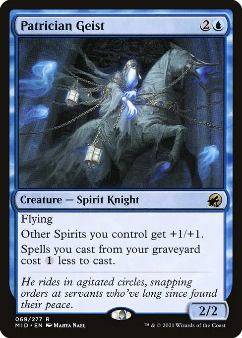 Patrician Geist — Innistrad: Midnight Hunt