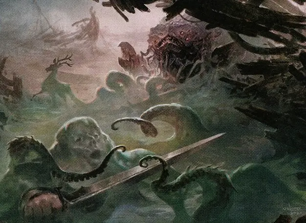 Art detail — Sludge Monster