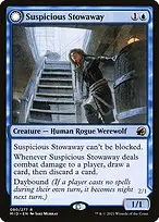 Suspicious Stowaway // Seafaring Werewolf — Innistrad: Midnight Hunt