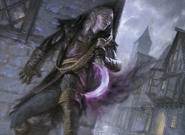 Art detail — Baneblade Scoundrel // Baneclaw Marauder