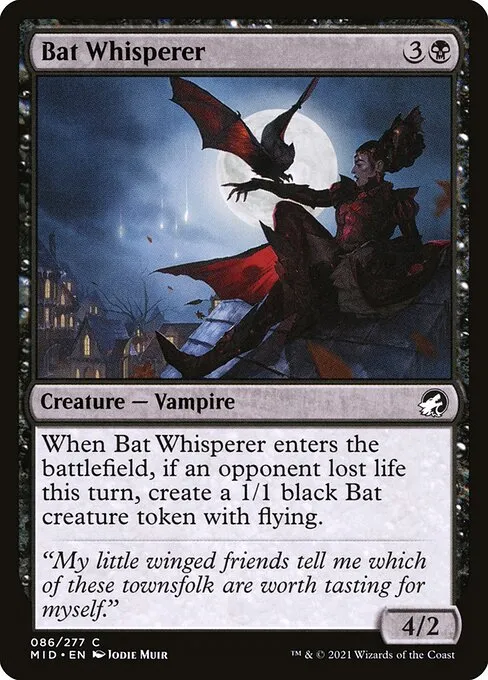 Bat Whisperer — Innistrad: Midnight Hunt
