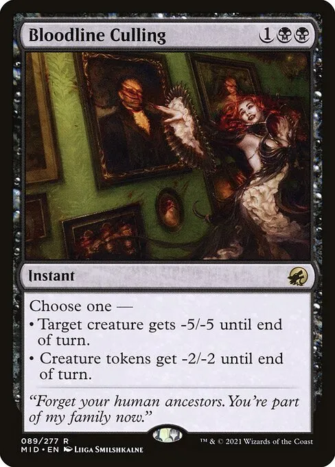 Bloodline Culling — Innistrad: Midnight Hunt