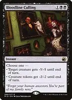 Bloodline Culling — Innistrad: Midnight Hunt
