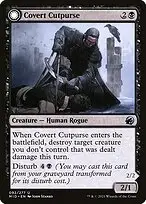 Covert Cutpurse // Covetous Geist — Innistrad: Midnight Hunt