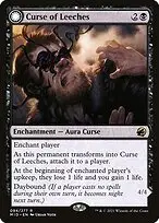 Curse of Leeches // Leeching Lurker — Innistrad: Midnight Hunt