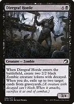 Diregraf Horde — Innistrad: Midnight Hunt