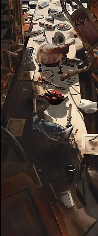 Art detail — Case of the Uneaten Feast