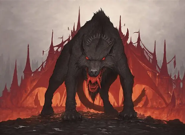 Art detail — Snarling Gorehound