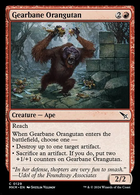 Gearbane Orangutan — Murders at Karlov Manor