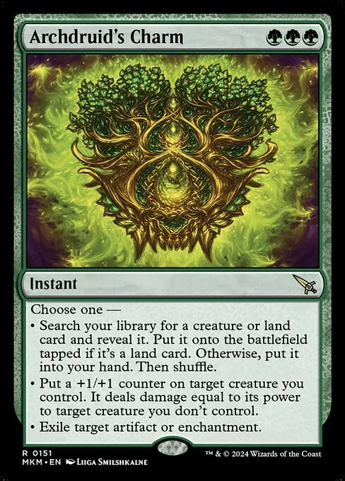 Archdruid's Charm — Murders at Karlov Manor